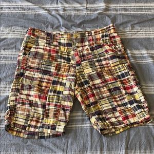 Old Navy Plaid Shorts LOOSE SIZE 36 | USED